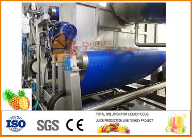 China Schlüsselfertige Produktlinie 220V /380V der Ananas-SS304 fournisseur