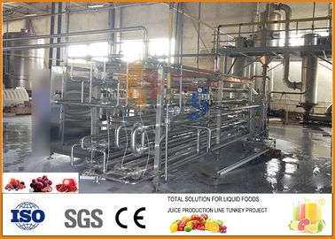 China Verarbeitungsanlage-energiesparender Himbeerkonzentrat-Saft des Getränk20t/h fournisseur