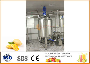 China Kapazität 10~20 Brix neue des Mango-Produktlinie-schlüsselfertige Projekt-10T/H fournisseur