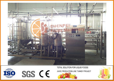 China Rohr 1T/h SS304 in Rohr Saft und in Pasten-Sterilisierungsmaschine fournisseur