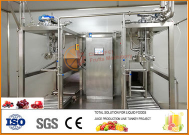 China kleine schlüsselfertige Mischungsblaubeergetränkeverarbeitungsanlage fournisseur