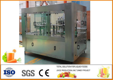 China Schlüsselfertige Karotte SS304 Getränkesaft-Getränkeproduktlinie fournisseur